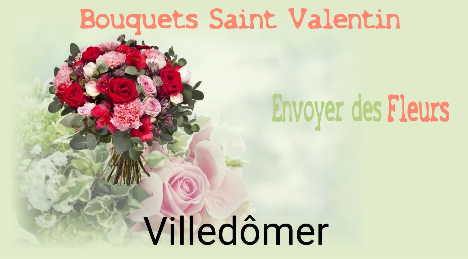 Roses de Saint-Valentin livrées à Villedômer